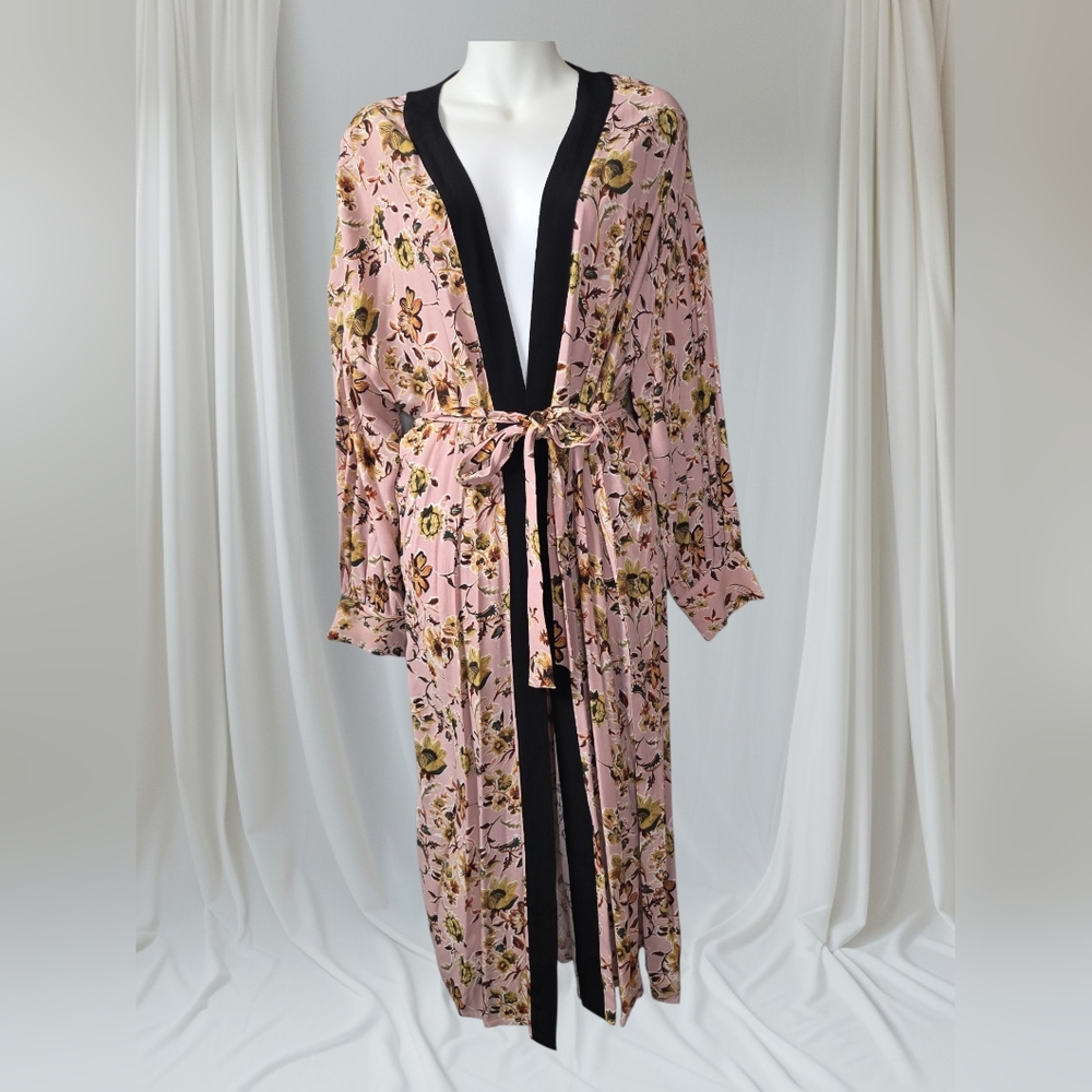 Sanctuary Calico Floral Print Belted Kimono Land Of Enchantment One Size $139
